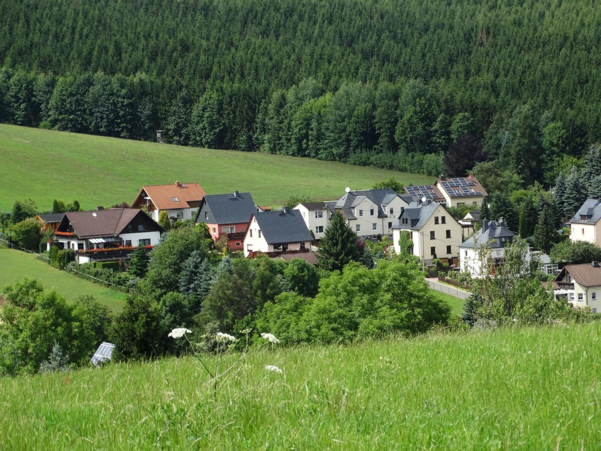 Ferienwohnung "Am Vaterlandsgrubenweg" Oelsnitz  ภายนอก รูปภาพ